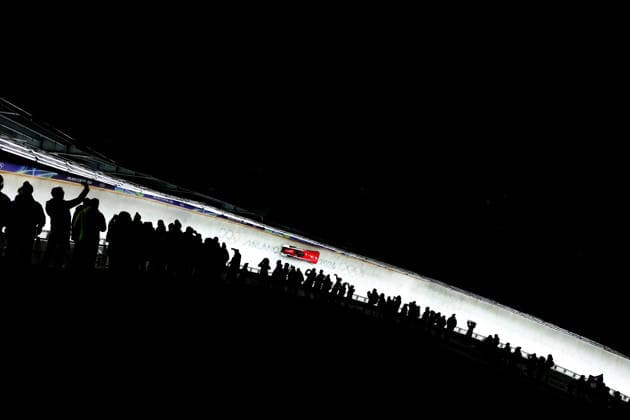 Olympische Winterspiele Milano Cortina 2026 Bob Zweierbob Frauen am 21.02.2026 im Cortina Sliding Centre in Cortina d™Ampezzo Melanie Hasler Nadja Pasternack ( Schweiz ) *** Olympic Winter Games Milano Cortina 2026 Bobsleigh two-man women on 21 02 2026 at the Cortina Sliding Center in Cortina d™Ampezzo Melanie Hasler Nadja Pasternack Switzerland xMSx