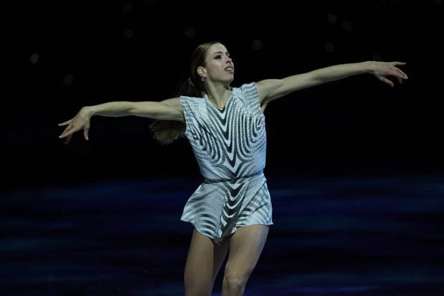 Winter Olympics - Figure skating, Eiskunstlauf Exhibition Gala Carolina Kostner of Team Italy performs during a Figure Skating Exhibition Gala on day fifteen of the Milano Cortina 2026 Winter Olympic Games, Olympische Spiele, Olympia, OS at Milano Ice Skating Arena on February 21, 2026 in Milan, Italy. Photo by Alexis Jumeau ABACAPRESS.COM Milan Italy  Copyright: xJumeauxAlexis ABACAx