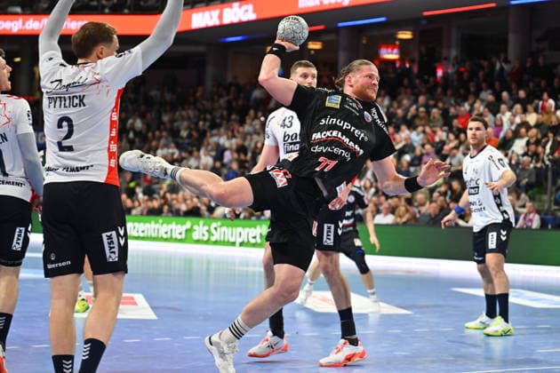 21 02 20265 Handball 1 Bundesliga DAIKIN HBL Season 2025 2026 22 Matchday HC Erlangen Metropolregion Nürnberg HCE SG Flensburg Handewitt xwoxzix Maciej Gebala 77, HC Erlangen HCE
