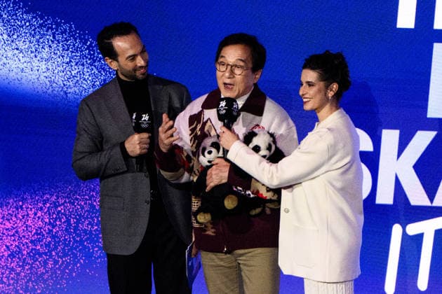 Milano Cortina 2026, figure skating, exhibition skating, interview with Jackie Chan