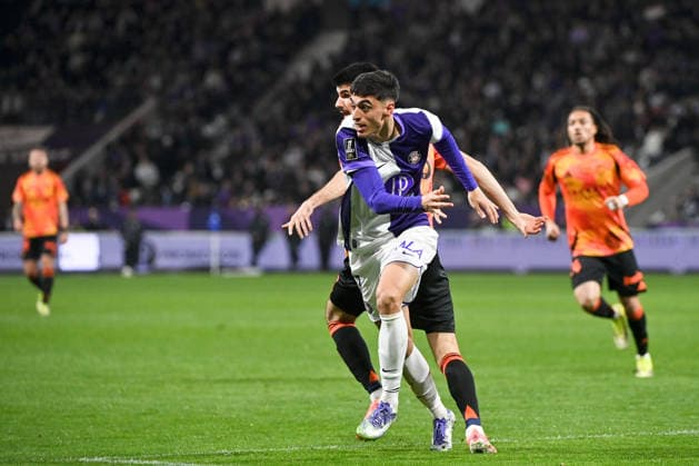 Toulouse FC v Paris FC - Ligue 1 McDonald s 2025 2026 07 Julian VIGNOLO (tfc) during the Ligue 1 McDonald s match between Toulouse and Paris at Stadium de Toulouse on February 21, 2026 in Toulouse, France. Toulouse France  Copyright: xFEPx 776348294