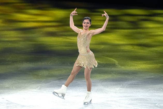 Pn Milano 21 02 2026 - Olimpiadi Milano Cortina 2026 Figure skating, Eiskunstlauf Exhibition foto Image nella foto: Adeliia Petrosian 