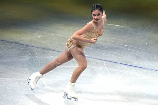 Pn Milano 21 02 2026 - Olimpiadi Milano Cortina 2026 Figure skating, Eiskunstlauf Exhibition foto Image nella foto: Adeliia Petrosian 