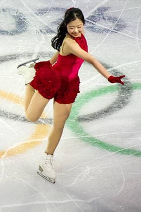 ITALY, MILAN - FEBRUARY 21, 2026: Ami Nakai of Japan performs during the Figure skating, Eiskunstlauf exhibition gala at the 2026 Winter Olympic Games, Olympische Spiele, Olympia, OS at Milano Ice Skating Arena 2026 Winter Olympics: Figure Skating  - ZUMAt113 20260221_zaa_t113_808 Copyright: xPeterxKovalevx