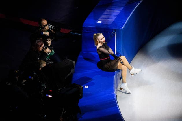 260221 Niina Petrokina of Estonia perform in the Figure skating, Eiskunstlauf Exhibition Gala during day 15 of the 2026 Winter Olympics on February 21, 2026 in Milan. Photo: Carl Sandin BILDBYRAN kod CS CS0890 konstakning figure skating kunstlop Olympic Games, Olympische Spiele, Olympia, OS olympics winter olympics os ol olympiska spel vinter-os olympiske leker milano cortina 2026 milan cortina 2026 milano cortina 2026 olympic games milano cortina 2026 winter olympic games milano cortina-os milano cortina-ol vinter-ol 15 bbeng *** 260221 Niina Petrokina of Estonia perform in the figure skating Exhibition Gala during day 15 of the 2026 Winter Olympics on February 21, 2026 in Milan Photo Carl Sandin BILDBYRAN code CS CS0890 konstakning figure skating kunstlop olympic games olympics winter olympics os ol olympiska spel vinter os olympiske leker milano cortina 2026 milan cortina 2026 milano cortina 2026 olympic games milano cortina 2026 winter olympic games milano cortina os milano cortina ol winter ol 15 bbeng  Copyright: CARLxSANDIN BB260221CS059
