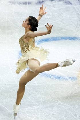 ITALY, MILAN - FEBRUARY 21, 2026: AIN athlete from Russia Adeliia Petrosian performs during the Figure skating, Eiskunstlauf exhibition gala at the 2026 Winter Olympic Games, Olympische Spiele, Olympia, OS at Milano Ice Skating Arena. Peter Kovalev TASS  89056428