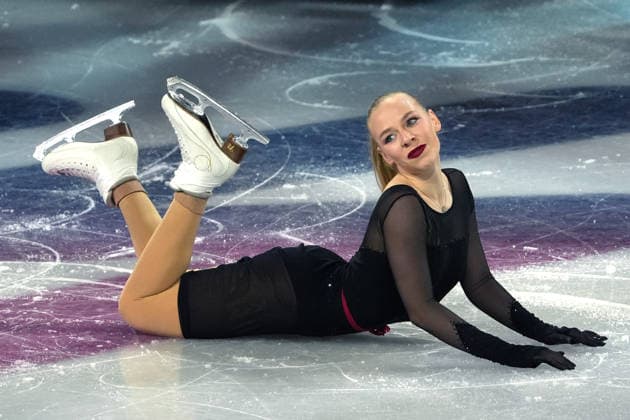 Pn Milano 21 02 2026 - Olimpiadi Milano Cortina 2026 Figure skating, Eiskunstlauf Exhibition foto Image nella foto: Niina Petrokina 