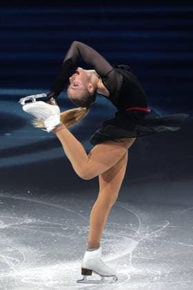 Pn Milano 21 02 2026 - Olimpiadi Milano Cortina 2026 Figure skating, Eiskunstlauf Exhibition foto Image nella foto: Niina Petrokina 