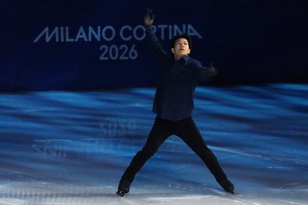 Pn Milano 21 02 2026 - Olimpiadi Milano Cortina 2026 Figure skating, Eiskunstlauf Exhibition foto Image nella foto: Adam Siao Him Fa 