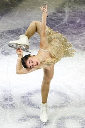 ITALY, MILAN - FEBRUARY 21, 2026: AIN athlete from Russia Adeliia Petrosian performs during the Figure skating, Eiskunstlauf exhibition gala at the 2026 Winter Olympic Games, Olympische Spiele, Olympia, OS at Milano Ice Skating Arena 2026 Winter Olympics: Figure Skating  - ZUMAt113 20260221_zaa_t113_817 Copyright: xPeterxKovalevx