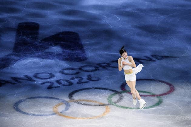 260221 Haein Lee of Korea perform in the Figure skating, Eiskunstlauf Exhibition Gala during day 15 of the 2026 Winter Olympics on February 21, 2026 in Milan. Photo: Carl Sandin BILDBYRAN kod CS CS0890 konstakning figure skating kunstlop Olympic Games, Olympische Spiele, Olympia, OS olympics winter olympics os ol olympiska spel vinter-os olympiske leker milano cortina 2026 milan cortina 2026 milano cortina 2026 olympic games milano cortina 2026 winter olympic games milano cortina-os milano cortina-ol vinter-ol 15 bbeng *** 260221 Haein Lee of Korea perform in the figure skating Exhibition Gala during day 15 of the 2026 Winter Olympics on February 21, 2026 in Milan Photo Carl Sandin BILDBYRAN code CS CS0890 konstakning figure skating kunstlop olympic games olympics winter olympics os ol olympiska spel vinter os olympiske leker milano cortina 2026 milan cortina 2026 milano cortina 2026 olympic games milano cortina 2026 winter olympic games milano cortina os milano cortina ol winter ol 15 bbeng  Copyright: CARLxSANDIN BB260221CS063