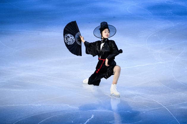 260221 Haein Lee of Korea perform in the Figure skating, Eiskunstlauf Exhibition Gala during day 15 of the 2026 Winter Olympics on February 21, 2026 in Milan. Photo: Carl Sandin BILDBYRAN kod CS CS0890 konstakning figure skating kunstlop Olympic Games, Olympische Spiele, Olympia, OS olympics winter olympics os ol olympiska spel vinter-os olympiske leker milano cortina 2026 milan cortina 2026 milano cortina 2026 olympic games milano cortina 2026 winter olympic games milano cortina-os milano cortina-ol vinter-ol 15 bbeng *** 260221 Haein Lee of Korea perform in the figure skating Exhibition Gala during day 15 of the 2026 Winter Olympics on February 21, 2026 in Milan Photo Carl Sandin BILDBYRAN code CS CS0890 konstakning figure skating kunstlop olympic games olympics winter olympics os ol olympiska spel vinter os olympiske leker milano cortina 2026 milan cortina 2026 milano cortina 2026 olympic games milano cortina 2026 winter olympic games milano cortina os milano cortina ol winter ol 15 bbeng  Copyright: CARLxSANDIN BB260221CS065