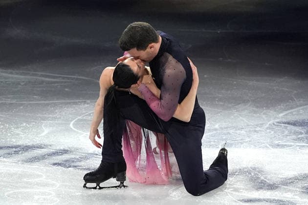 Pn Milano 21 02 2026 - Olimpiadi Milano Cortina 2026 Figure skating, Eiskunstlauf Exhibition foto Image nella foto: Sara Conti-Niccolo™ Macii 