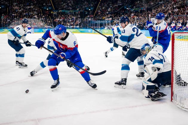 260221 Lukas Cingel and Pavol Regenda of Slovakia and Esa Lindell and goaltender Juuse Saros of Finland in the men s Ice hockey, Eishockey bronze medal game between Slovakia and Finland during day 15 of the 2026 Winter Olympics on February 21, 2026 in Milan. Photo: Joel Marklund BILDBYRAN kod JM JM0801 bbeng ishockey ice hockey Olympic Games, Olympische Spiele, Olympia, OS olympics winter olympics os ol olympiska spel vinter-os olympiske leker milano cortina 2026 milan cortina 2026 milano cortina 2026 olympic games milano cortina 2026 winter olympic games milano cortina-os milano cortina-ol vinter-ol bronsmatch bronze medal game finland slovakien slovakia *** 260221 Lukas Cingel and Pavol Regenda of Slovakia and Esa Lindell and goaltender Juuse Saros of Finland in the men s ice hockey bronze medal game between Slovakia and Finland during day 15 of the 2026 Winter Olympics on February 21, 2026 in Milan Photo Joel Marklund BILDBYRAN kod JM JM0801 bbeng ishockey ice hockey olympic games olympics winter olympics os ol olympiska spel vinter os olympiske leker milano cortina 2026 milan cortina 2026 milano cortina 2026 olympic games milano cortina 2026 winter olympic games milano cortina os milano cortina ol vinter ol bronsmatch bronze medal game finland slovakien slovakia  Copyright: JOELxMARKLUND BB260221JM011