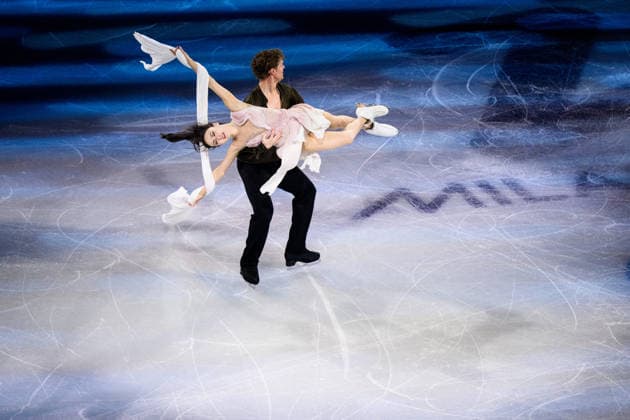 260221 Madison Chock and Evan Bates of USA perform in the Figure skating, Eiskunstlauf Exhibition Gala during day 15 of the 2026 Winter Olympics on February 21, 2026 in Milan. Photo: Carl Sandin BILDBYRAN kod CS CS0890 konstakning figure skating kunstlop Olympic Games, Olympische Spiele, Olympia, OS olympics winter olympics os ol olympiska spel vinter-os olympiske leker milano cortina 2026 milan cortina 2026 milano cortina 2026 olympic games milano cortina 2026 winter olympic games milano cortina-os milano cortina-ol vinter-ol 15 bbeng *** 260221 Madison Chock and Evan Bates of USA perform in the figure skating Exhibition Gala during day 15 of the 2026 Winter Olympics on February 21, 2026 in Milan Photo Carl Sandin BILDBYRAN kod CS CS0890 konstakning figure skating kunstlop olympic games olympics winter olympics os ol olympiska spel vinter os olympiske leker milano cortina 2026 milan cortina 2026 milano cortina 2026 olympic games milano cortina 2026 winter olympic games milano cortina os milano cortina ol vinter ol 15 bbeng  Copyright: CARLxSANDIN BB260221CS071