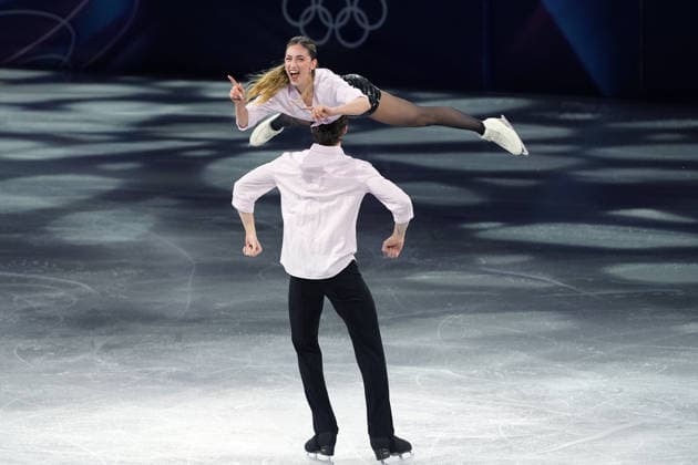 Pn Milano 21 02 2026 - Olimpiadi Milano Cortina 2026 Figure skating, Eiskunstlauf Exhibition foto Image nella foto: Sara Conti-Niccolo™ Macii 