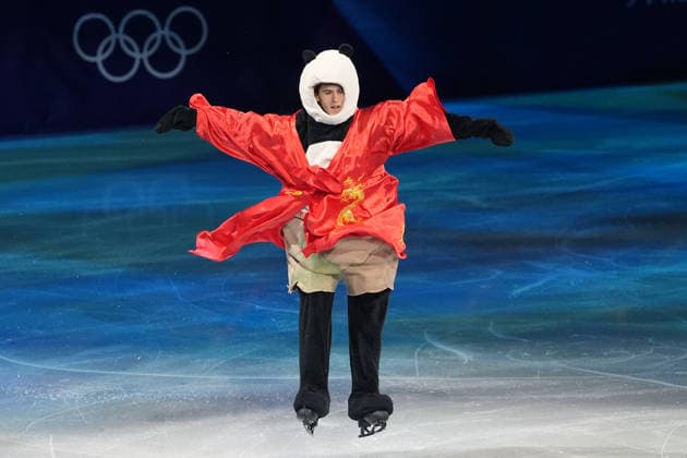 Pn Milano 21 02 2026 - Olimpiadi Milano Cortina 2026 Figure skating, Eiskunstlauf Exhibition foto Image nella foto: Mikhail Shaidorov 