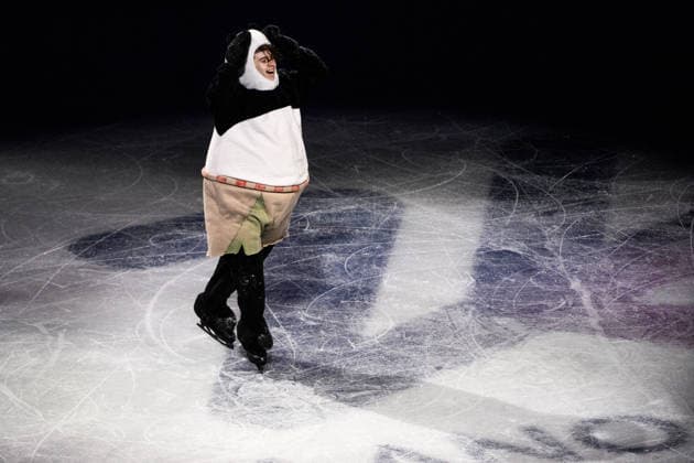 260221 Mikhail Shaidorov of Kazakhstan perform in the Figure skating, Eiskunstlauf Exhibition Gala during day 15 of the 2026 Winter Olympics on February 21, 2026 in Milan. Photo: Carl Sandin BILDBYRAN kod CS CS0890 konstakning figure skating kunstlop Olympic Games, Olympische Spiele, Olympia, OS olympics winter olympics os ol olympiska spel vinter-os olympiske leker milano cortina 2026 milan cortina 2026 milano cortina 2026 olympic games milano cortina 2026 winter olympic games milano cortina-os milano cortina-ol vinter-ol 15 bbeng *** 260221 Mikhail Shaidorov of Kazakhstan perform in the figure skating Exhibition Gala during day 15 of the 2026 Winter Olympics on February 21, 2026 in Milan Photo Carl Sandin BILDBYRAN kod CS CS0890 konstakning figure skating kunstlop olympic games olympics winter olympics os ol olympiska spel vinter os olympiske leker milano cortina 2026 milan cortina 2026 milano cortina 2026 olympic games milano cortina 2026 winter olympic games milano cortina os milano cortina ol vinter ol 15 bbeng  Copyright: CARLxSANDIN BB260221CS106