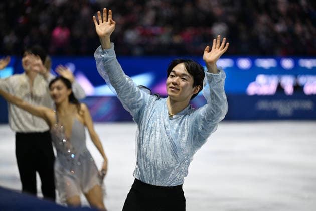 Yuma Kagiyama (JPN), FEBRUARY 21, 2026 - Figure skating, Eiskunstlauf : Gala Exhibition during the Milano Cortina 2026 Olympic Winter games, Winterspiele,Spiele, Summer games at Milano Ice Skating Arena in Milan, Italy. Noxthirdxpartyxsales  aflo_320798729