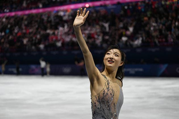 Kaori Sakamoto (JPN), FEBRUARY 21, 2026 - Figure skating, Eiskunstlauf : Gala Exhibition during the Milano Cortina 2026 Olympic Winter games, Winterspiele,Spiele, Summer games at Milano Ice Skating Arena in Milan, Italy. Noxthirdxpartyxsales  aflo_320798751