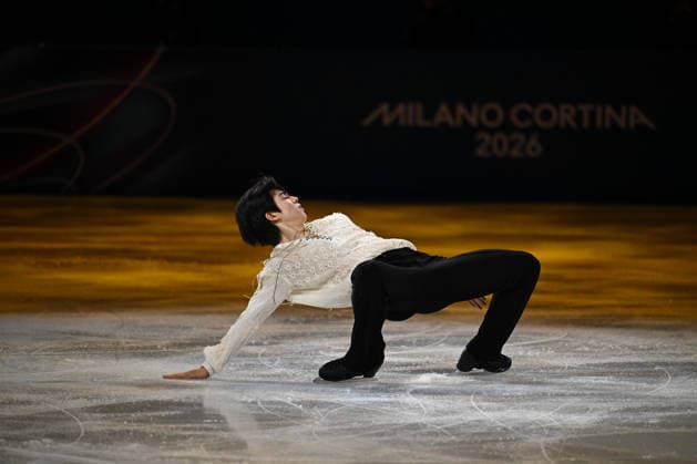 Junhwan Cha (KOR) during FSK Exhibition Gala, Skating race in Milano, Italy, February 21 2026  Copyright: xFilippoxTomasi IPAxSportx xipa-agency.netx xx IPA_71843956 IPA_Agency_IPA71843956