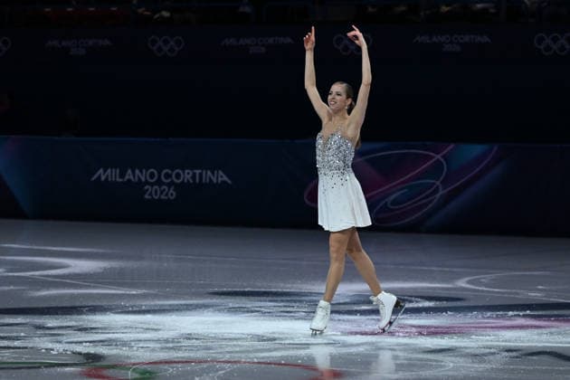 Carolina Kostner (ITA) during FSK Exhibition Gala, Skating race in Milano, Italy, February 21 2026  Copyright: xFilippoxTomasi IPAxSportx xipa-agency.netx xx IPA_71844148 IPA_Agency_IPA71844148