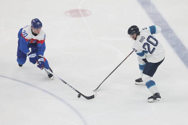 Ice hockey, Eishockey - Milano Cortina 2026 Winter Olympics: Day 15 In Milan, Italy, on February 21, 2026, AHO Sebastian and SLAFKOVSKY Juraj participate in the Ice Hockey Men s Bronze Medal Game between Slovakia and Finland on day fifteen of the Milano Cortina 2026 Winter Olympic Games, Olympische Spiele, Olympia, OS at Milano Santagiulia Ice Hockey Arena. Milano Italy  Copyright: xMattiaxMarteganix originalFilename:martegani-serieami260221_npyJq.jpg