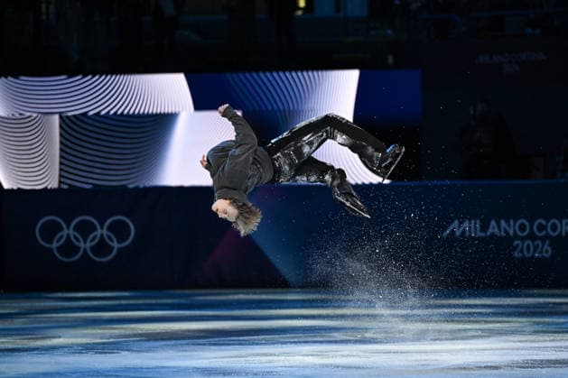 Ilia Malinin (USA) during FSK Exhibition Gala, Skating race in Milano, Italy, February 21 2026  Copyright: xFilippoxTomasi IPAxSportx xipa-agency.netx xx IPA_71844441 IPA_Agency_IPA71844441
