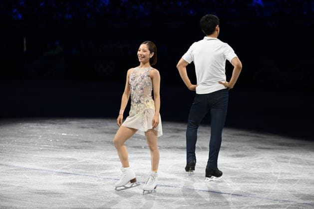 Riku Miura Ryuichi Kihara (JPN) during FSK Exhibition Gala, Skating race in Milano, Italy, February 21 2026  Copyright: xFilippoxTomasi IPAxSportx xipa-agency.netx xx IPA_71844476 IPA_Agency_IPA71844476