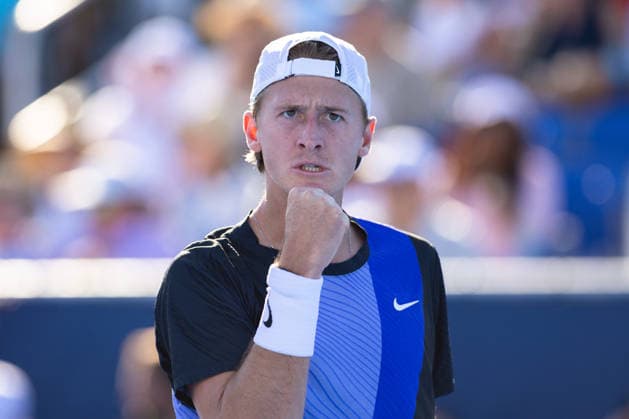 2026 Delray Beach Open - Semifinals - Sebastian Korda Of USA Def. Flavio Cobolli Of Italy Sebastian Korda of the USA pumps his fist against Flavio Cobolli of Italy during their Men s Singles Semifinal match of the Delray Beach Open at the Delray Tennis Center in Delray Beach, Florida, on February 21, 2026. Delray Beach FL United States  Copyright: xMauricioxPaizx originalFilename:paiz-2026delr260221_nplR2.jpg