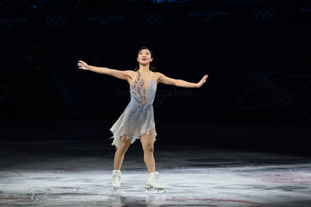 ALTRO - Pattinaggio - FSK Exhibition Gala Kaori Sakamoto (JPN) during FSK Exhibition Gala, Skating race in Milano, Italy, February 21 2026 Milano Italy  Copyright: xIPAxSport ABACAx