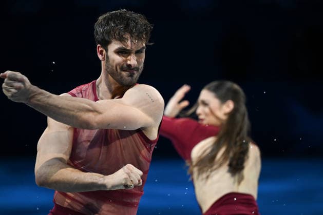 Guillaume Cizeron Laurence Fournier Beaudry (FRA) during FSK Exhibition Gala, Skating race in Milano, Italy, February 21 2026  Copyright: xFilippoxTomasi IPAxSportx xipa-agency.netx xx IPA_71844457 IPA_Agency_IPA71844457