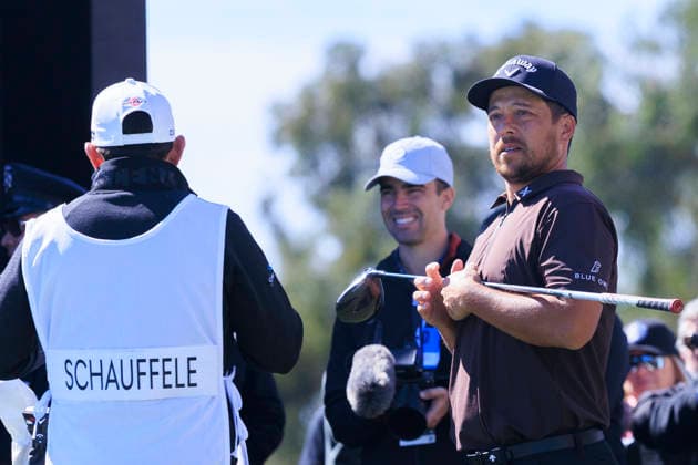 February 21, 2026, Pacific Palisades, California, USA: Xander Schauffele during Round 3 of the 2026 Genesis Invitational Golf Tournament on Saturday February 21, 2026 at the Riviera Country Club in Pacific Palisades, California. ARIANA RUIZ PI The 2026 Genesis Invitational - Round 3  - ZUMAp124 20260221_zaa_p124_002 Copyright: xArianaxRuizx