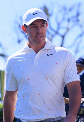February 21, 2026, Pacific Palisades, California, USA: Rory McIlroy during Round 3 of the 2026 Genesis Invitational Golf Tournament on Saturday February 21, 2026 at the Riviera Country Club in Pacific Palisades, California. ARIANA RUIZ PI The 2026 Genesis Invitational - Round 3  - ZUMAp124 20260221_zaa_p124_008 Copyright: xArianaxRuizx