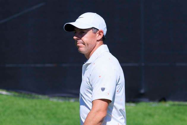February 21, 2026, Pacific Palisades, California, USA: Rory McIlroy during Round 3 of the 2026 Genesis Invitational Golf Tournament on Saturday February 21, 2026 at the Riviera Country Club in Pacific Palisades, California. ARIANA RUIZ PI The 2026 Genesis Invitational - Round 3  - ZUMAp124 20260221_zaa_p124_010 Copyright: xArianaxRuizx