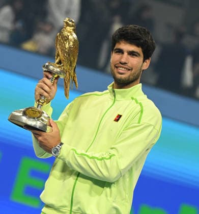 Qatar ExxonMobil Open 2026 Mens Final Winner Carlos Alcaraz ESP