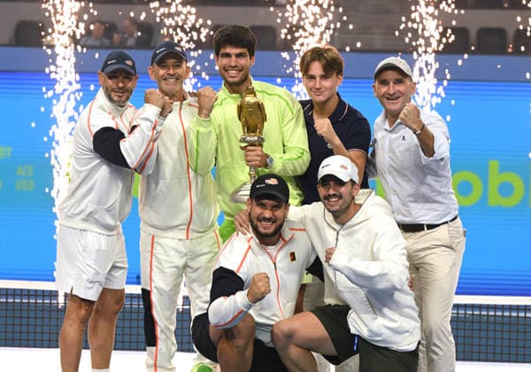 Qatar ExxonMobil Open 2026 Mens Final Winner Carlos Alcaraz ESP
