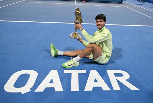 Qatar ExxonMobil Open 2026 Mens Final Winner Carlos Alcaraz ESP