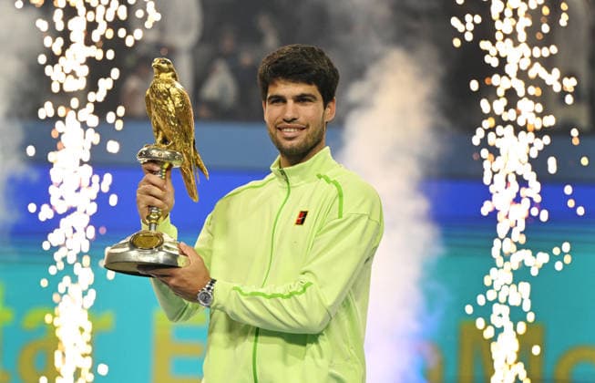 Qatar ExxonMobil Open 2026 Mens Final Winner Carlos Alcaraz ESP