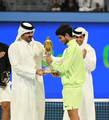 Qatar ExxonMobil Open 2026 Mens Final Winner Carlos Alcaraz ESP