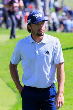 February 21, 2026, Pacific Palisades, California, USA: Marco Penge during Round 3 of the 2026 Genesis Invitational Golf Tournament on Saturday February 21, 2026 at the Riviera Country Club in Pacific Palisades, California. ARIANA RUIZ PI Pacific Palisades USA - ZUMAp124 20260221_zaa_p124_004 Copyright: xArianaxRuizx