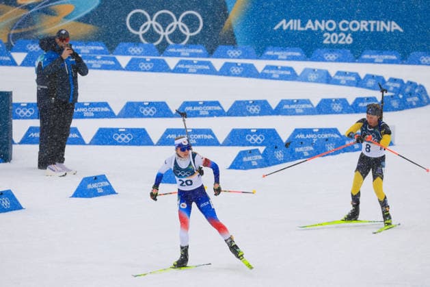 GIOCHI OLIMPICI - Olimpiadi Invernali Milano-Cortina 2026 - Biathlon Women s 12.5km Mass Start Milano Cortina 2026 - XXV Olympic Winter games, Winterspiele,Spiele, Summer games Anterselva - Italy Saturday , February 21 , 2026 Biathlon - Women s 12.5km mass start VOBORNIKOVA Tereza CZE Cortina D Ampezzo Italy  Copyright: xIPAxSport ABACAx