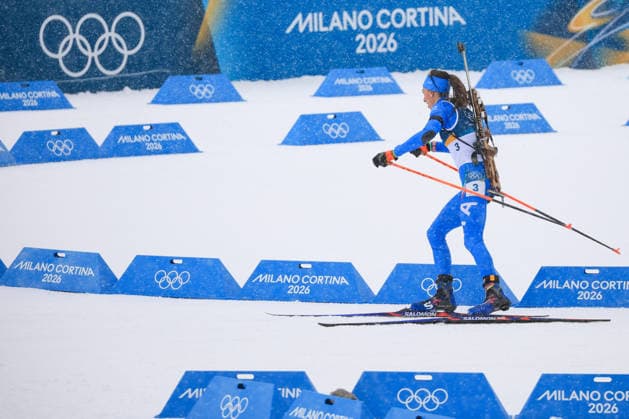 GIOCHI OLIMPICI - Olimpiadi Invernali Milano-Cortina 2026 - Biathlon Women s 12.5km Mass Start Milano Cortina 2026 - XXV Olympic Winter games, Winterspiele,Spiele, Summer games Anterselva - Italy Saturday , February 21 , 2026 Biathlon - Women s 12.5km mass start VITTOZZI Lisa ITA Cortina D Ampezzo Italy  Copyright: xIPAxSport ABACAx