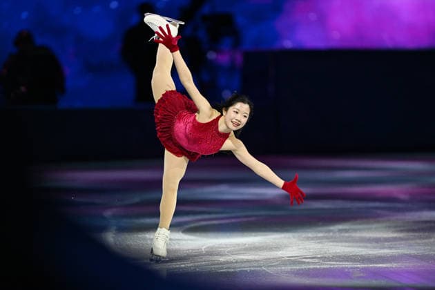 Ami Nakai (JPN), FEBRUARY 21, 2026 - Figure skating, Eiskunstlauf : Gala Exhibition during the Milano Cortina 2026 Olympic Winter games, Winterspiele,Spiele, Summer games at Milano Ice Skating Arena in Milan, Italy. Noxthirdxpartyxsales  aflo_320813966