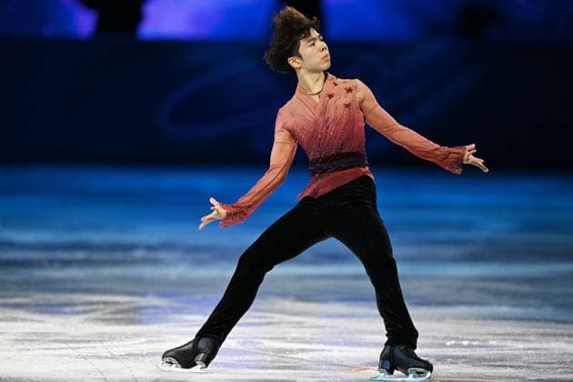 Shun Sato (JPN), FEBRUARY 21, 2026 - Figure skating, Eiskunstlauf : Gala Exhibition during the Milano Cortina 2026 Olympic Winter games, Winterspiele,Spiele, Summer games at Milano Ice Skating Arena in Milan, Italy. Noxthirdxpartyxsales  aflo_320814004
