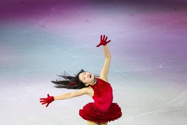 ITALY, MILAN - FEBRUARY 21, 2026: Ami Nakai of Japan performs during the Figure skating, Eiskunstlauf exhibition gala at the 2026 Winter Olympic Games, Olympische Spiele, Olympia, OS at Milano Ice Skating Arena 2026 Winter Olympics: Figure Skating  - ZUMAt113 20260221_zaa_t113_947 Copyright: xPeterxKovalevx