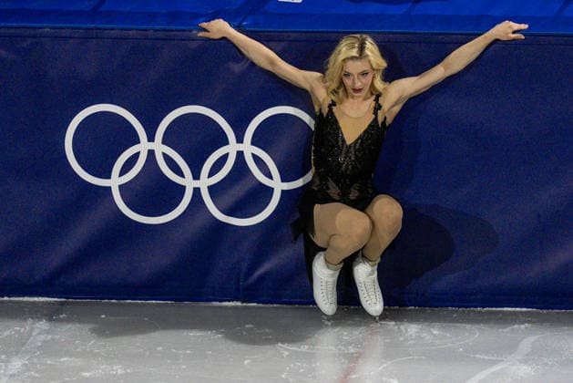 Figure skating, Eiskunstlauf - Milano Cortina 2026 Winter Olympics: Day 15 Amber Glenn during Milano Cortina 2026 Winter Olympics Figure Skating exhibition gala at Milano Ice Skating Arena in Milan on February 21, 2026 Milan Italy  Copyright: xFotoxOlimpikx originalFilename:jastrzebowski-figuresk260221_npB6y.jpg
