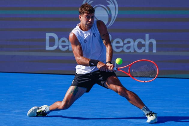 Tennis, ATP tournament in Delray Beach