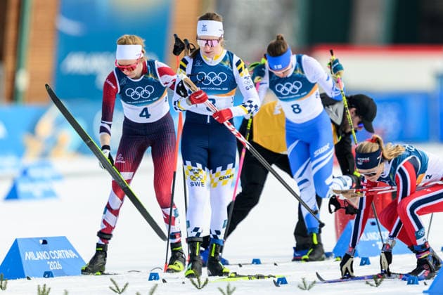 260222 Ebba Andersson of Sweden competes in the women s 50km classic technique cross-country skiing race during day 16 of the 2026 Winter Olympics on February 22, 2026 in Val di Fiemme. Photo: Maxim Thore BILDBYRAN kod MT MT1003 skidor cross-country skiing langrenn Olympic Games, Olympische Spiele, Olympia, OS olympics winter olympics os ol olympiska spel vinter-os olympiske leker milano cortina 2026 milan cortina 2026 milano cortina 2026 olympic games milano cortina 2026 winter olympic games milano cortina-os milano cortina-ol vinter-ol 16 bbeng sweden sverige *** 260222 Ebba Andersson of Sweden competes in the women s 50km classic technique cross country skiing race during day 16 of the 2026 Winter Olympics on February 22, 2026 in Val di Fiemme Photo Maxim Thore BILDBYRAN kod MT MT1003 skidor cross country skiing langrenn olympic games olympics winter olympics os ol olympiska spel vinter os olympiske leker milano cortina 2026 milan cortina 2026 milano cortina 2026 olympic games milano cortina 2026 winter olympic games milano cortina os milano cortina ol vinter ol 16 bbeng sweden sverige  Copyright: MAXIMxTHORE BB260222MT009