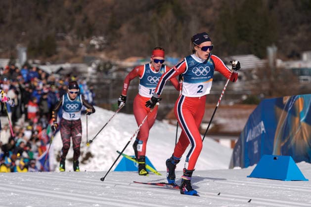 Winter Olympics in Milan Cortina 2026 Val di Fiemme, Italy 20260222. Karoline Simpson-Larsen from Norway in the women s 50 km classic at Lago di Tesereo during the Winter Olympics in Milano Cortina 2026. Photo: Terje Pedersen NTB Val di Fiemme Italy EDITORIAL USE ONLY. RESTRICTED USE FOR BETTING COMPANIES Ref:_SPO5oiPuQbpzFo.jpg *** Winter Olympics in Milan Cortina 2026 Val di Fiemme, Italy 20260222 Karoline Simpson Larsen from Norway in the women s 50 km classic at Lago di Tesereo during the Winter Olympics in Milano Cortina 2026 Photo Terje Pedersen NTB Val di Fiemme Italy EDITORIAL USE ONLY RESTRICTED USE FOR BETTING COMPANIES  Copyright: xTerjexPedersenx xNTBx
